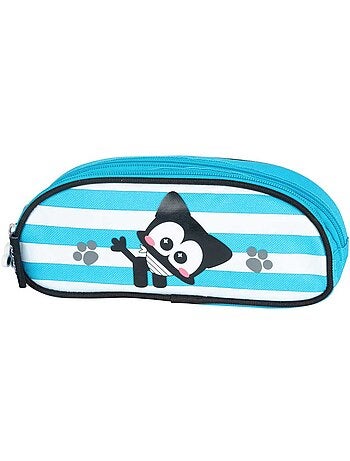 Estuche chacha 22 cm 2 compartimentos con cremallera
