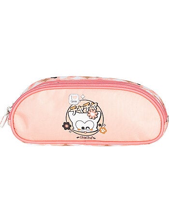 Estuche chacha forma judía doble cremallera tejido estampado