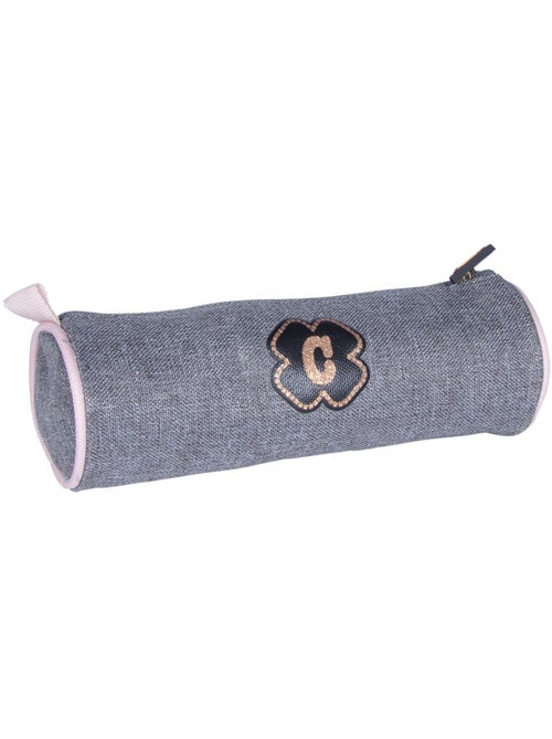 Estuche cilíndrico con cremallera estilo boho con purpurina 22 cm camps - Kiabi Estuche cilíndrico con cremallera estilo boho con purpurina 22 cm camps - Kiabi
