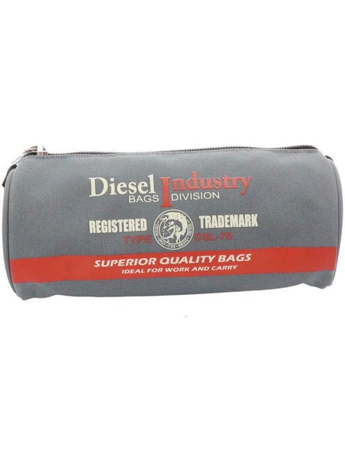 Estuche cilíndrico diesel industry de lona estampada - Kiabi Estuche cilíndrico diesel industry de lona estampada - Kiabi