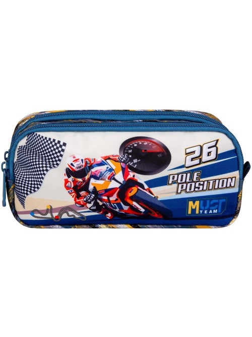 Estuche cmp must team con 2 compartimentos y motivo de moto - Kiabi Estuche cmp must team con 2 compartimentos y motivo de moto - Kiabi
