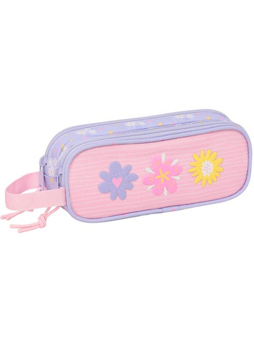 Estuche cmp ramo de flores poliéster 300d 2 compartimentos con cremallera - Kiabi Estuche cmp ramo de flores poliéster 300d 2 compartimentos con cremallera - Kiabi