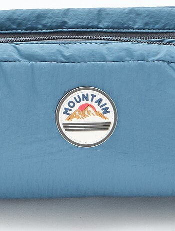 Estuche color block doble compartimento