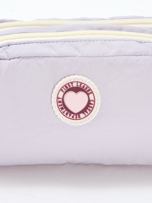 Estuche color block doble compartimento - Kiabi Estuche color block doble compartimento - Kiabi