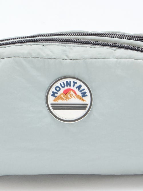 Estuche color block doble compartimento - Kiabi