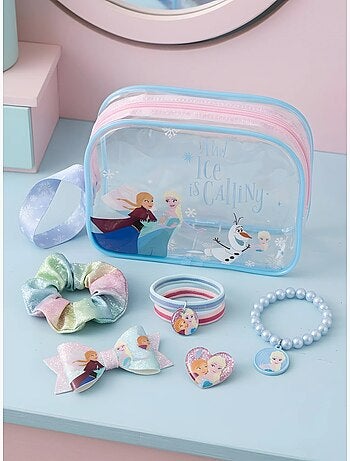 Estuche con accesorios para el pelo frozen disney