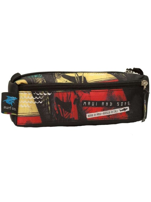 Estuche con cremallera 2 compartimentos 23 cm maui & sons surf - Kiabi Estuche con cremallera 2 compartimentos 23 cm maui & sons surf - Kiabi