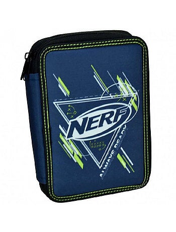 Estuche con cremallera doble compartimento nerf always ready 20 cm