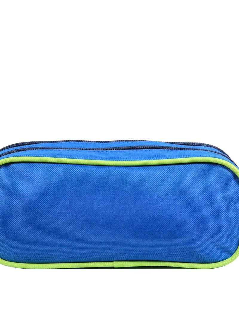 Estuche con cremallera 'ligue 1' – 2 compartimentos rectangular 23 cm - bagtrotter Azul - Kiabi