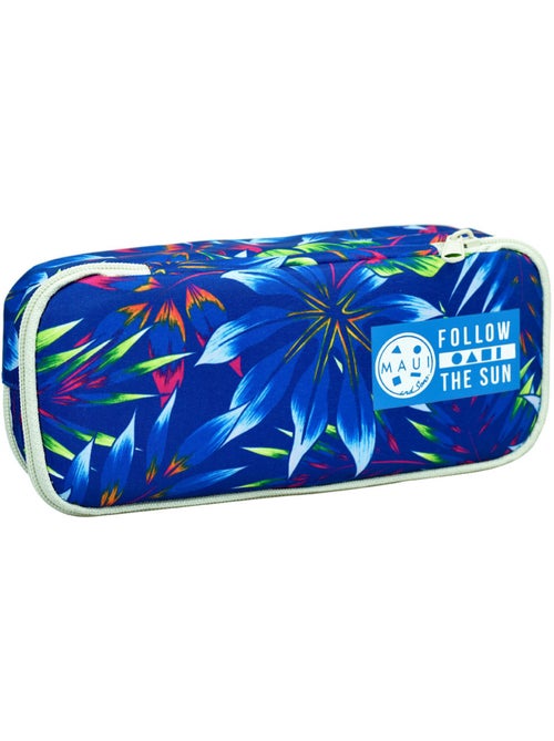 Estuche con cremallera maui & sons poliéster estampado tropical follow the sun - Kiabi Estuche con cremallera maui & sons poliéster estampado tropical follow the sun - Kiabi