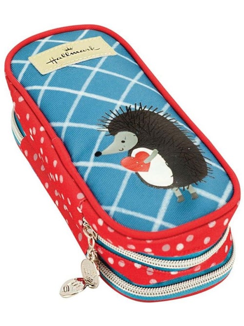 Estuche con cremallera 'puercoespín' hallmark 22 cm con 2 compartimentos - Kiabi Estuche con cremallera 'puercoespín' hallmark 22 cm con 2 compartimentos - Kiabi