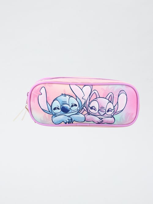 Estuche con doble compartimento 'Stitch' - Kiabi