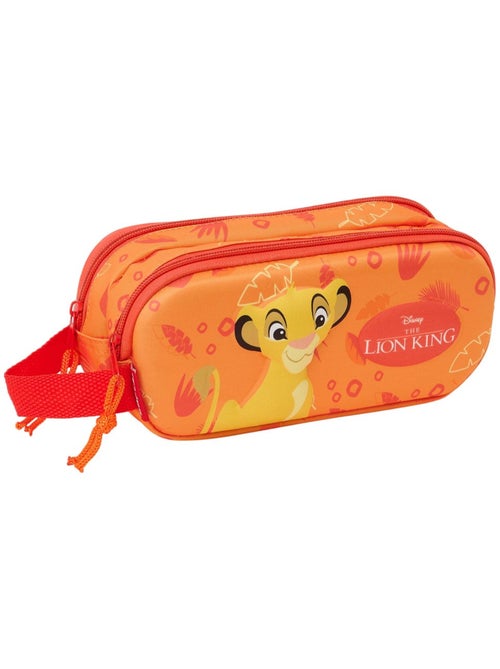 Estuche con doble cremallera 3d 'el rey león' simba – 21 x 8 x 6 cm disney - Kiabi Estuche con doble cremallera 3d 'el rey león' simba – 21 x 8 x 6 cm disney - Kiabi