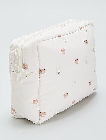 Estuche de almacenaje con estampado - Kiabi