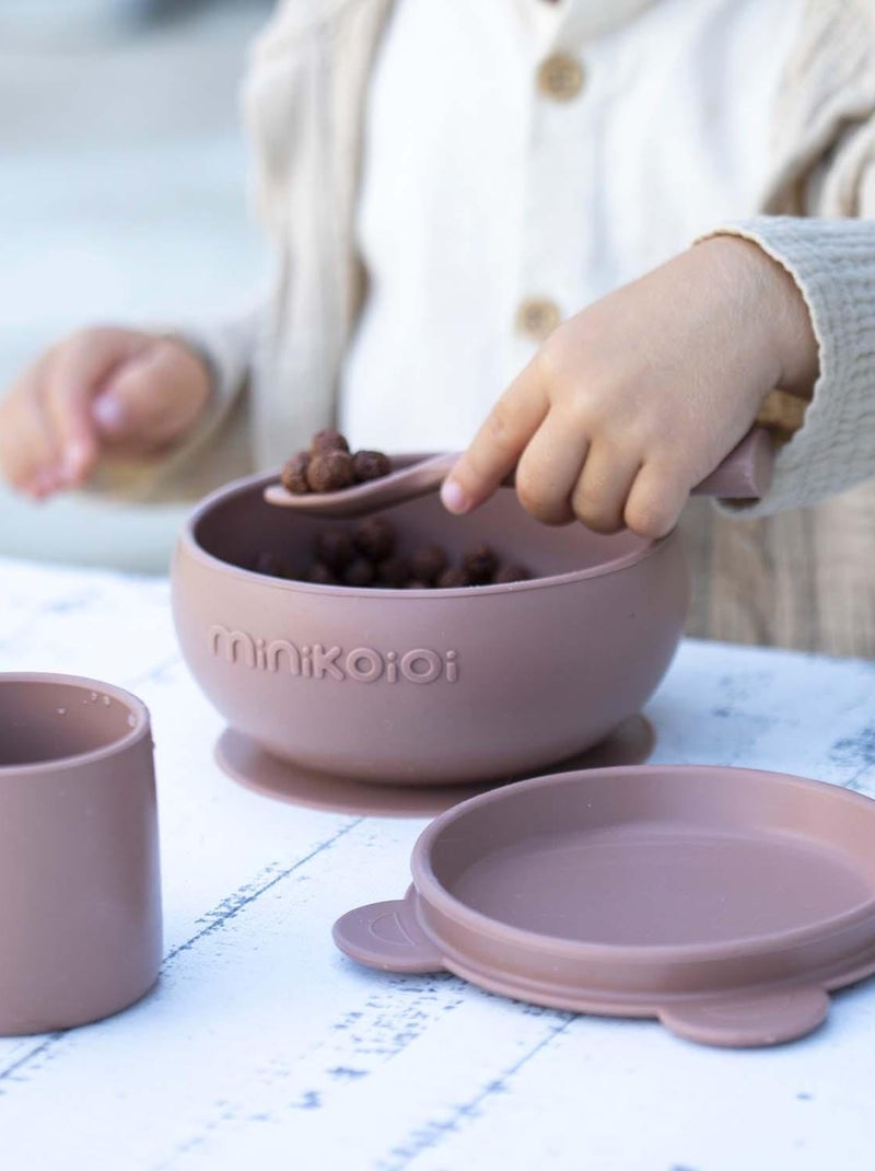 Estuche de comida para bebé de silicona | Minikoioi Beige claro - Kiabi