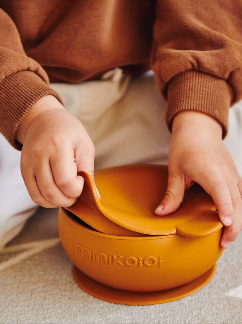 Estuche de comida para bebé de silicona | Minikoioi Beige claro - Kiabi