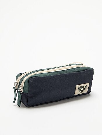 Estuche de doble compartimento