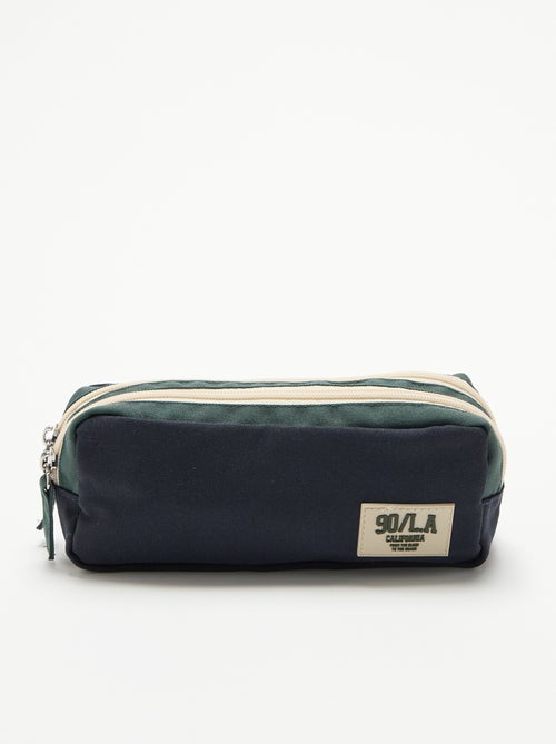 Estuche de doble compartimento - Kiabi Estuche de doble compartimento - Kiabi