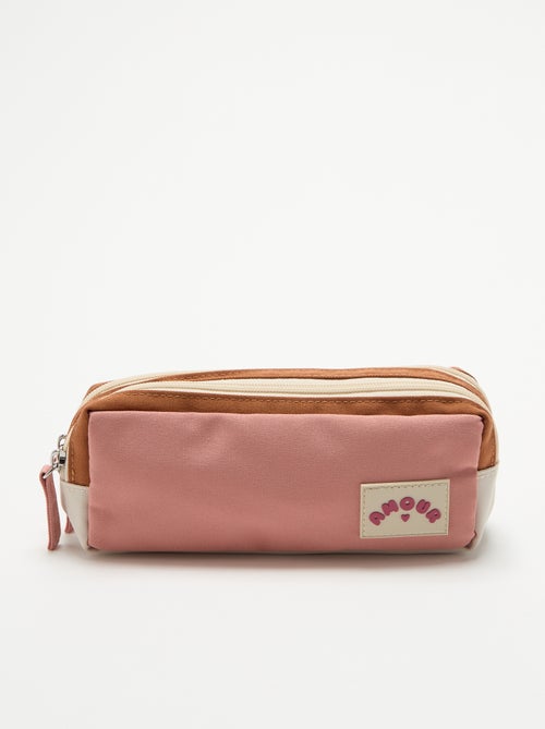 Estuche de doble compartimento - Kiabi