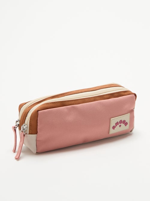 Estuche de doble compartimento - Kiabi
