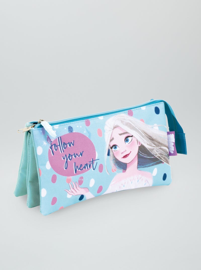 Estuche de tela 'Frozen' azul - Kiabi