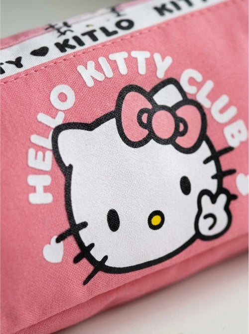 Estuche de transporte 3 compartimentos hello kitty sanrio - Kiabi