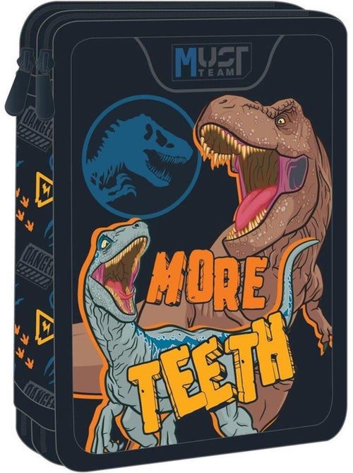 Estuche doble compartimento estampado 'jurassic world' - 21 cm - jurassic world - Kiabi Estuche doble compartimento estampado 'jurassic world' - 21 cm - jurassic world - Kiabi