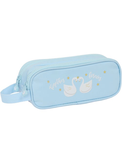 Estuche doble cremallera rectangular cisnes 21 cm – glowlab - Kiabi Estuche doble cremallera rectangular cisnes 21 cm – glowlab - Kiabi