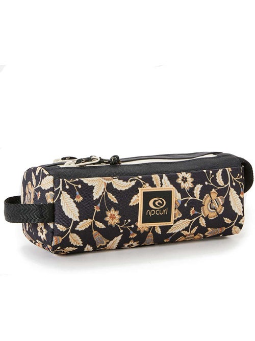 Estuche doble de poliéster con estampado floral rip curl dreamer - Kiabi Estuche doble de poliéster con estampado floral rip curl dreamer - Kiabi
