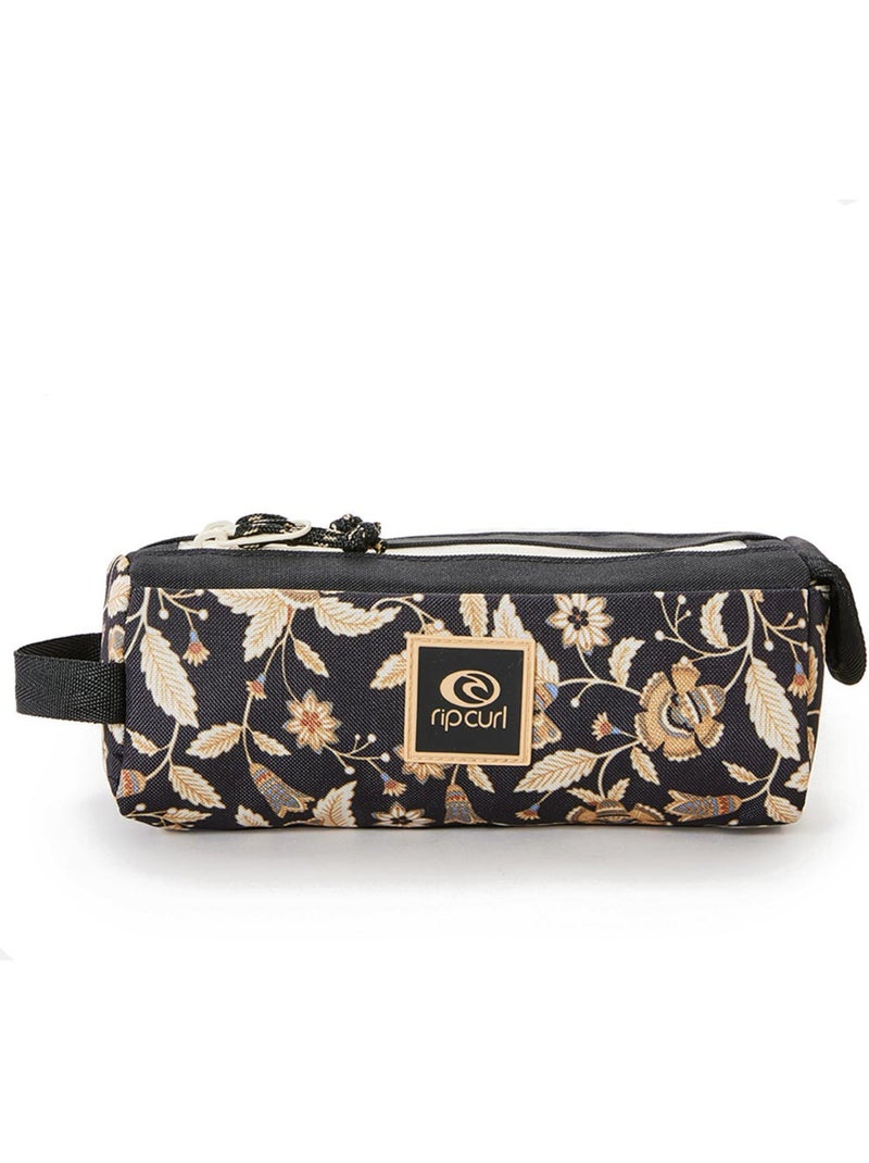 Estuche doble de poliéster con estampado floral rip curl dreamer Azul marino - Kiabi