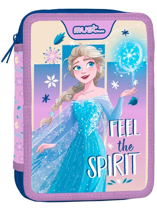 Estuche equipado 2 compartimentos 'frozen' 21 cm - Kiabi Estuche equipado 2 compartimentos 'frozen' 21 cm - Kiabi