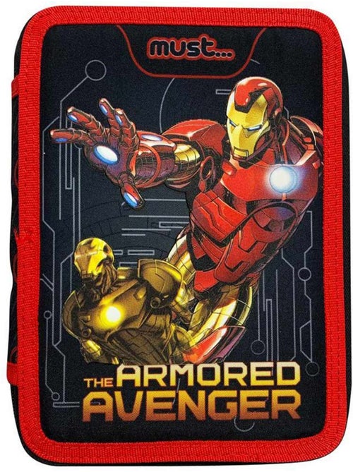 Estuche equipado iron man avengers de doble compartimento - Kiabi Estuche equipado iron man avengers de doble compartimento - Kiabi