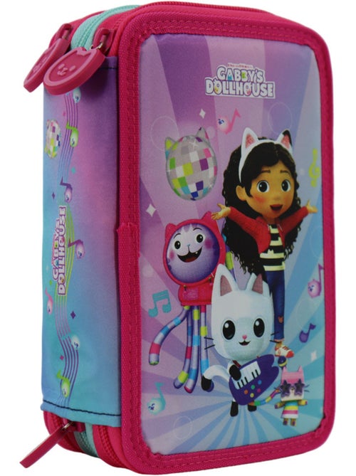 Estuche equipado la casa de muñecas de gabby 3 compartimentos 20 cm - Kiabi