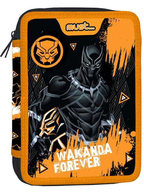 Estuche equipado must avengers black panther 2 compartimentos - Kiabi Estuche equipado must avengers black panther 2 compartimentos - Kiabi
