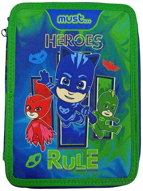 Estuche equipado pj masks gekko 2 compartimentos - Kiabi Estuche equipado pj masks gekko 2 compartimentos - Kiabi