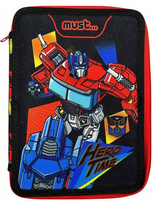 Estuche equipado transformers hero time 2 compartimentos - Kiabi Estuche equipado transformers hero time 2 compartimentos - Kiabi