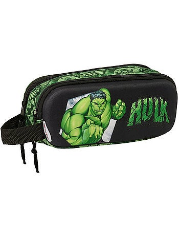 Estuche escolar avengers safta hulk 3d de tejido