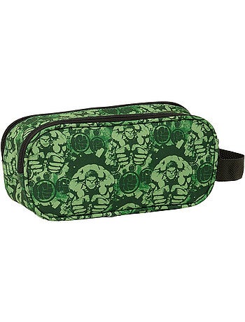 Estuche escolar avengers safta hulk 3d de tejido