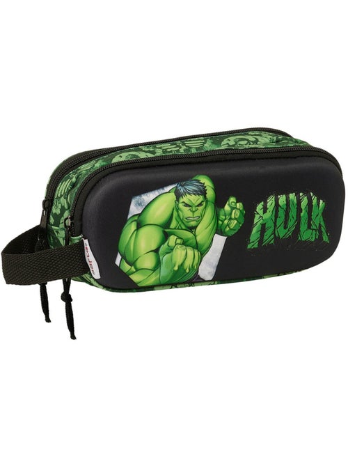 Estuche escolar avengers safta hulk 3d de tejido - Kiabi Estuche escolar avengers safta hulk 3d de tejido - Kiabi