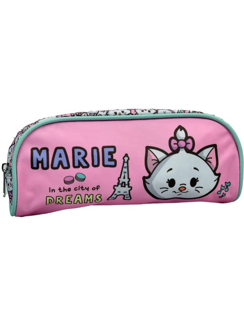 Estuche escolar disney marie de los aristogatos 2 compartimentos - Kiabi