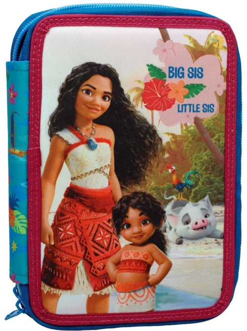 Estuche escolar equipado 'vaiana' 2 compartimentos 20 cm – disney - Kiabi Estuche escolar equipado 'vaiana' 2 compartimentos 20 cm – disney - Kiabi