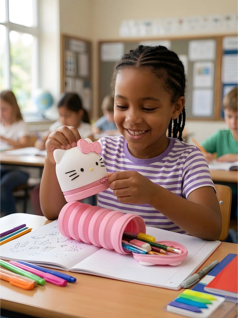 Estuche escolar hello kitty sanrio Rosa - Kiabi