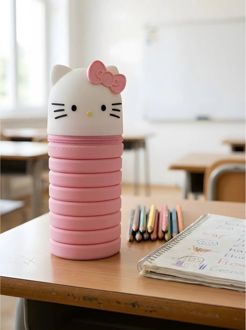 Estuche escolar material resistente hello kitty sanrio - Kiabi