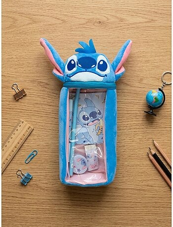Estuche escolar motivo point resistente stitch disney