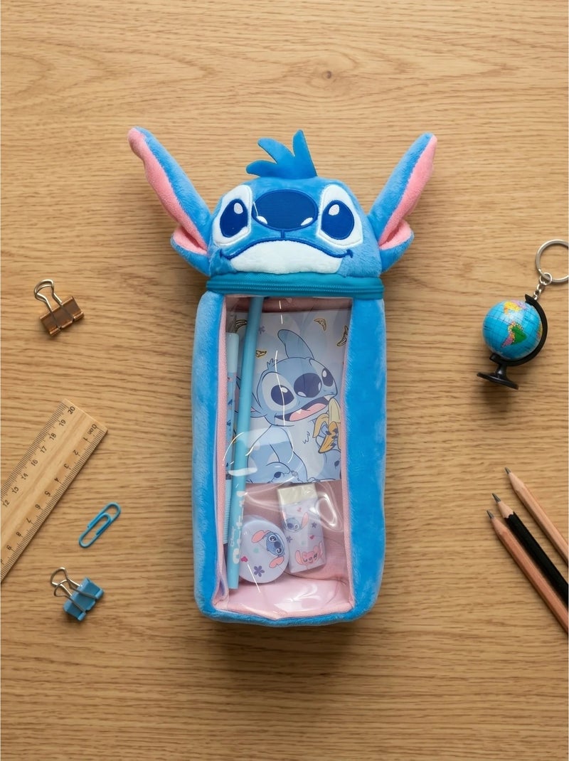 Estuche escolar motivo point resistente stitch disney Azul - Kiabi