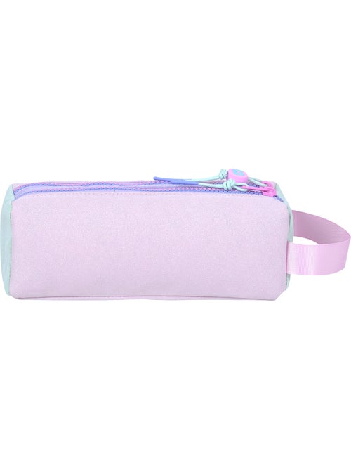 Estuche escolar niña doble compartimento MARSHMALLOW Degradado multicolor pastel - Kiabi Estuche escolar niña doble compartimento MARSHMALLOW Degradado multicolor pastel - Kiabi