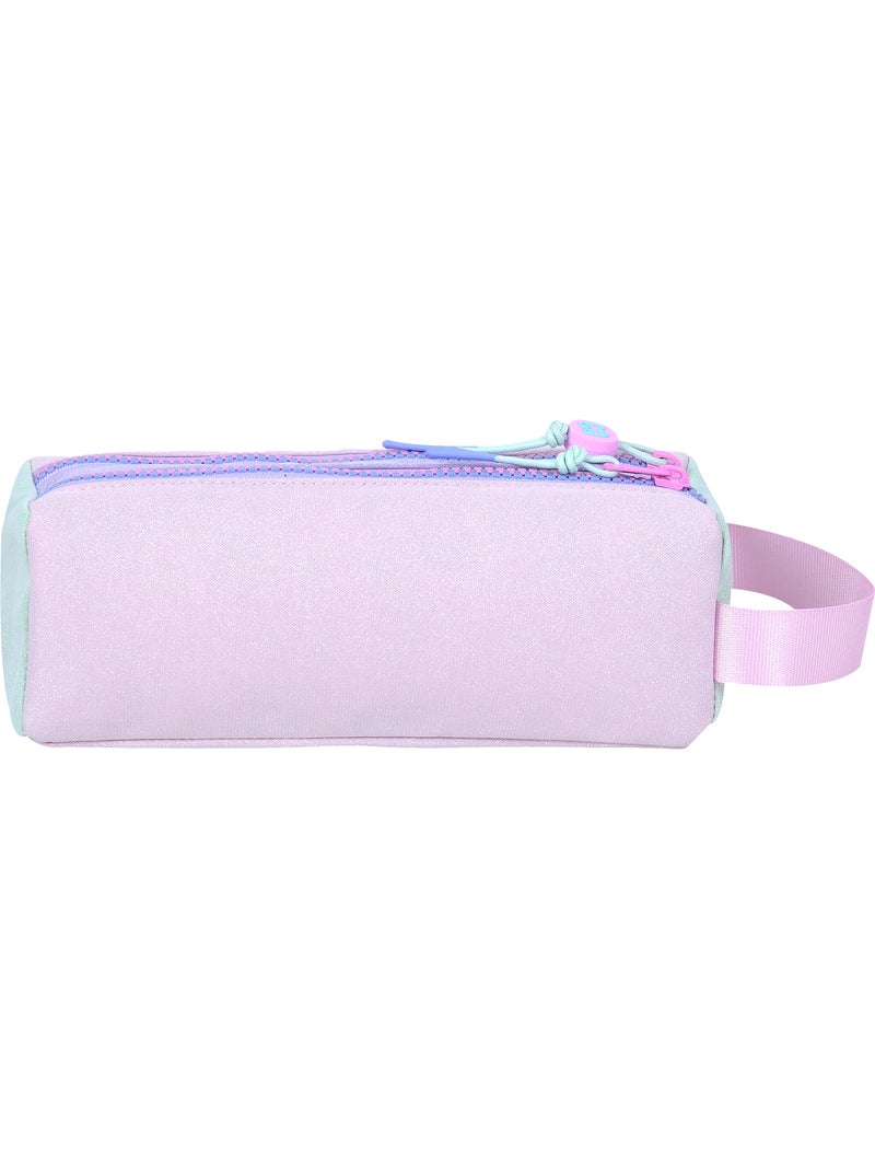Estuche escolar niña doble compartimento MARSHMALLOW Degradado multicolor pastel Rosa pastel - Kiabi
