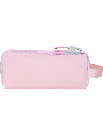 Estuche escolar niña doble compartimento MARSHMALLOW Grace Pink rosa pastel