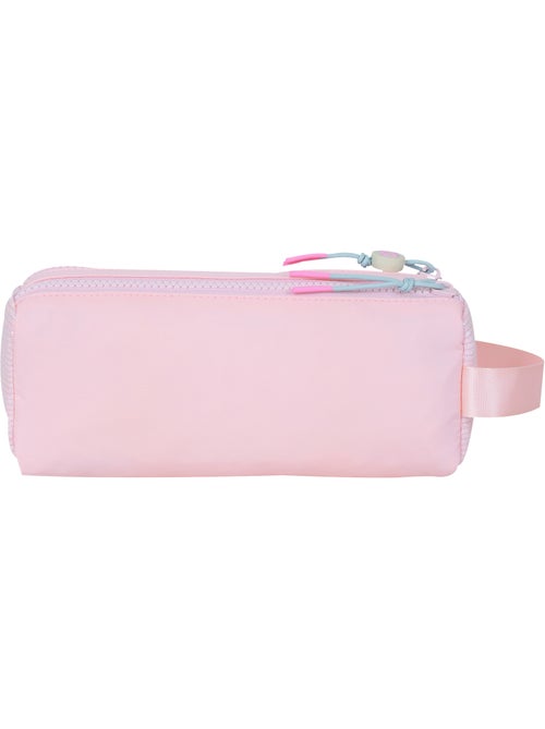 Estuche escolar niña doble compartimento MARSHMALLOW Grace Pink rosa pastel - Kiabi