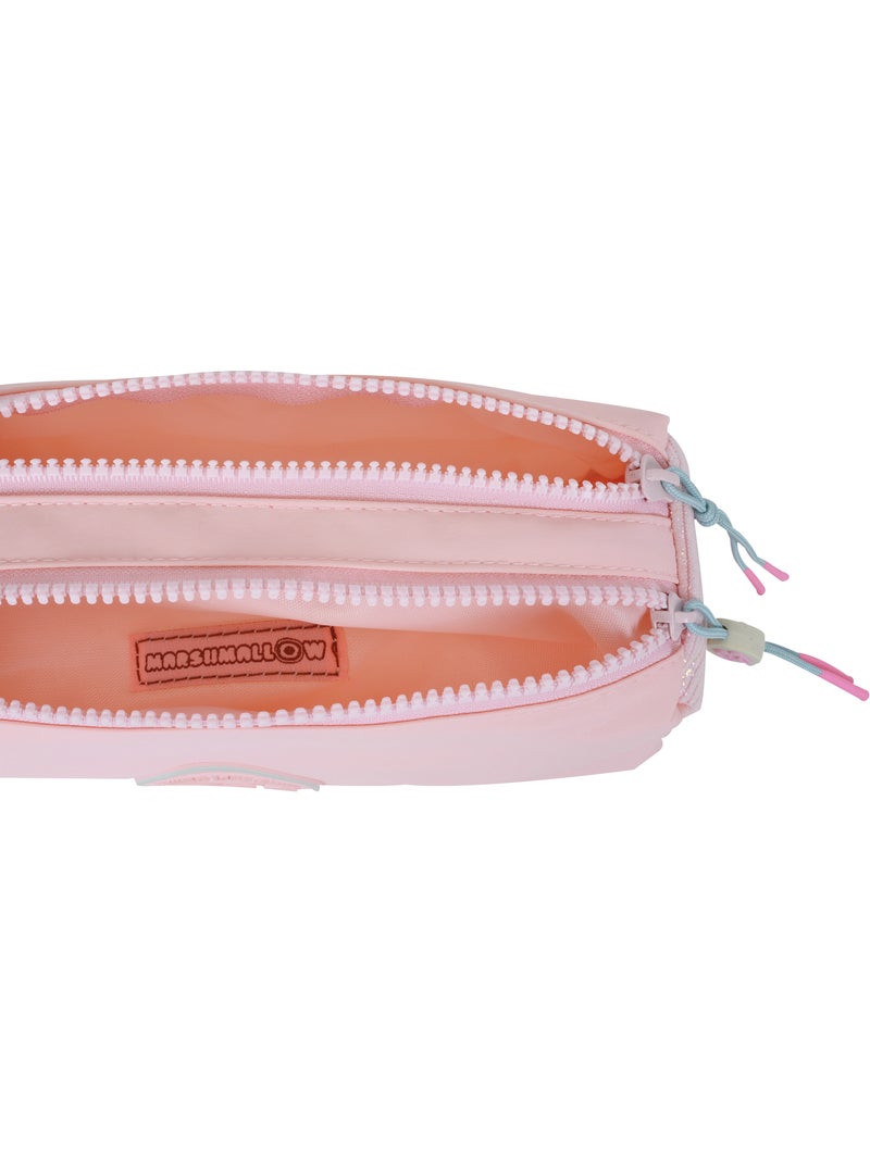 Estuche escolar niña doble compartimento MARSHMALLOW Grace Pink rosa pastel Rosa - Kiabi